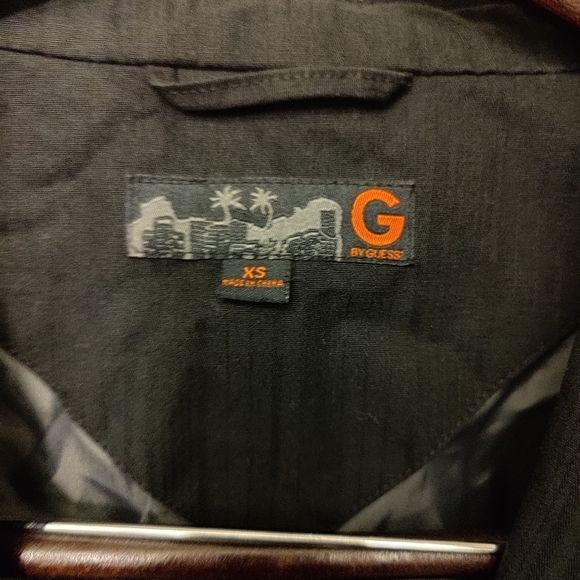 G BY GUESS TUXEDO BLAZER WITH LAPEL, BLACK, BEAUTIFUL! FORMAL OR CAUSAL. UNISEX - Picture 2 of 13